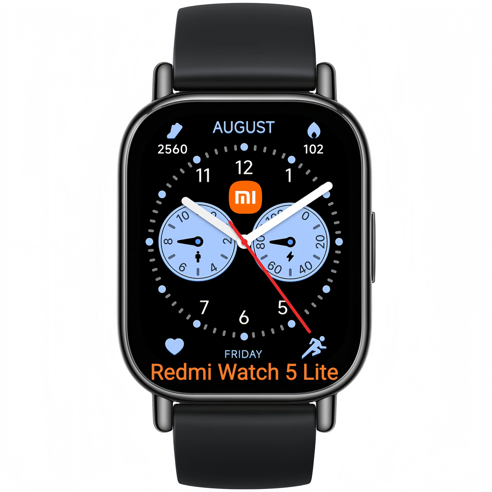 Xiaomi Redmi Watch 5 Lite Reloj Inteligente - Llamadas BT, Pantalla AMOLED 1.96", Monit. Cardíaco, 150 Modos, 18 Días