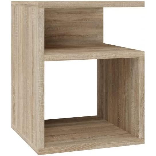 MeHome Tini Comodino 30 X 30 X 40 CM Comodino Comodino Console notturna Mobili da letto con base letto con cassetto - Camera da letto Letto Casa Design d'interni elegante (Sonoma)