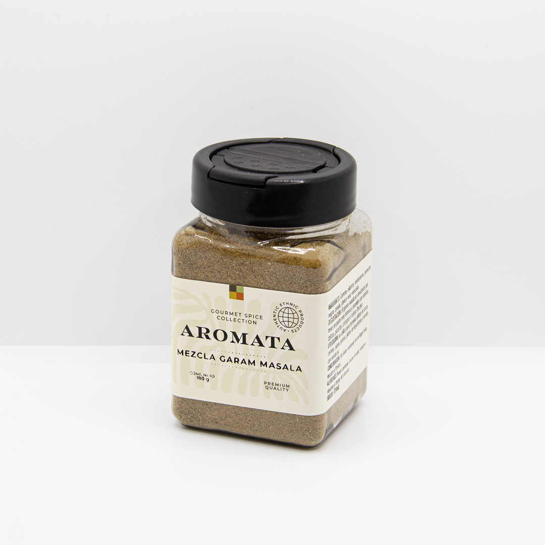Mezcla Garam Masala de Aromata Condiments una mezcla éxotica de la cocina india un poco picante