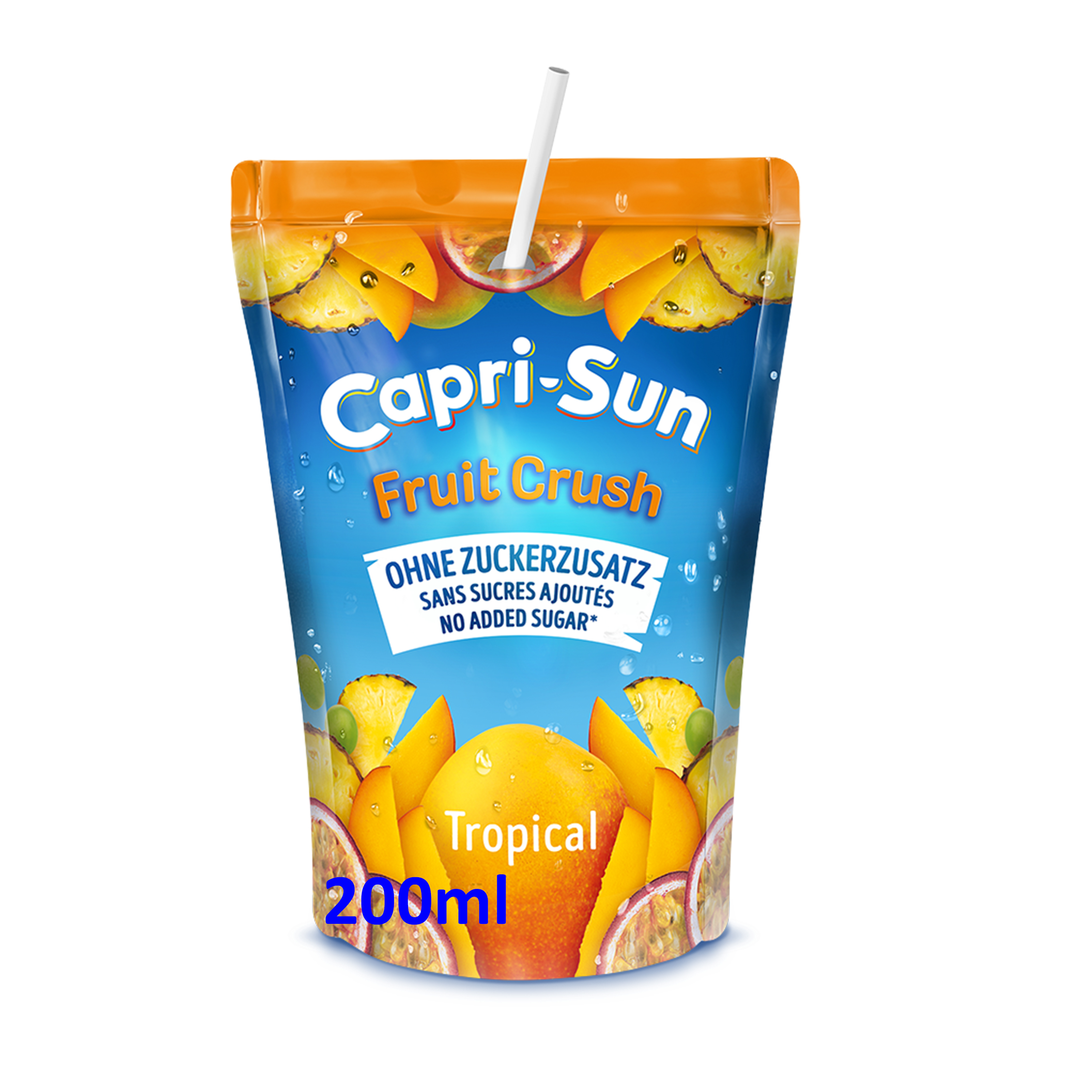 Zumos Capri Sun - 10 Unidades - Zumos Capri-Sun Naranja - Tropical - Cereza - MultiVitaminas - MultiFrutas - Jungle - Safari - Zumos Capri Sun 7 Sabores - 200 ml