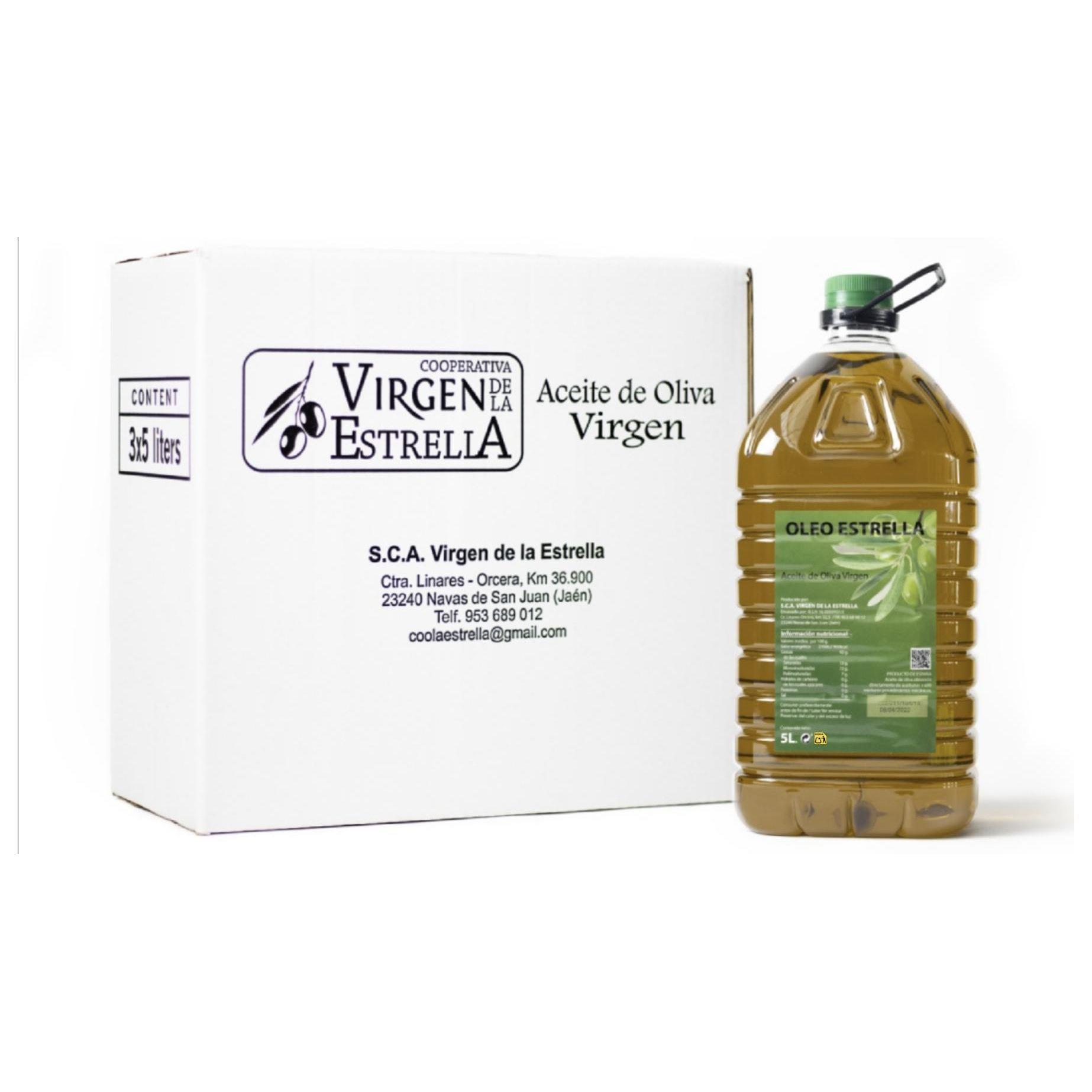 OLEOESTRELLA - Aceite Oliva Virgen - Jaén - Andalucía - Aceite Cooperativa