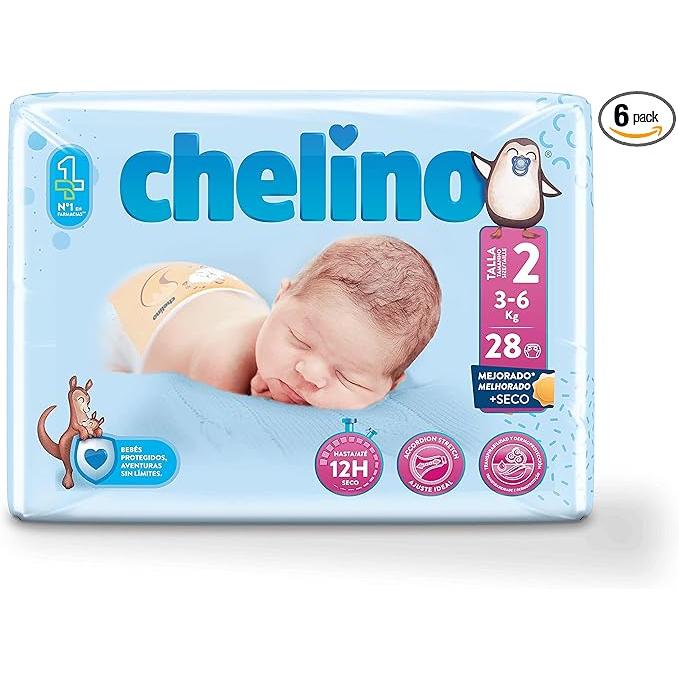 FRALDAS INFANTIL STARTELECTRIC TAMANHO 2~6 MARCA CHELINO