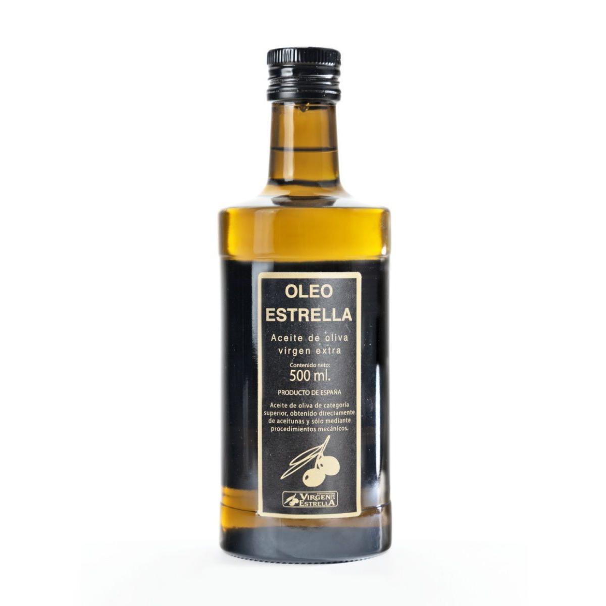 OLEOESTRELLA 6x500ml - Aceite Oliva Virgen Extra - Jaén - Andalucía - Aceite Cooperativa