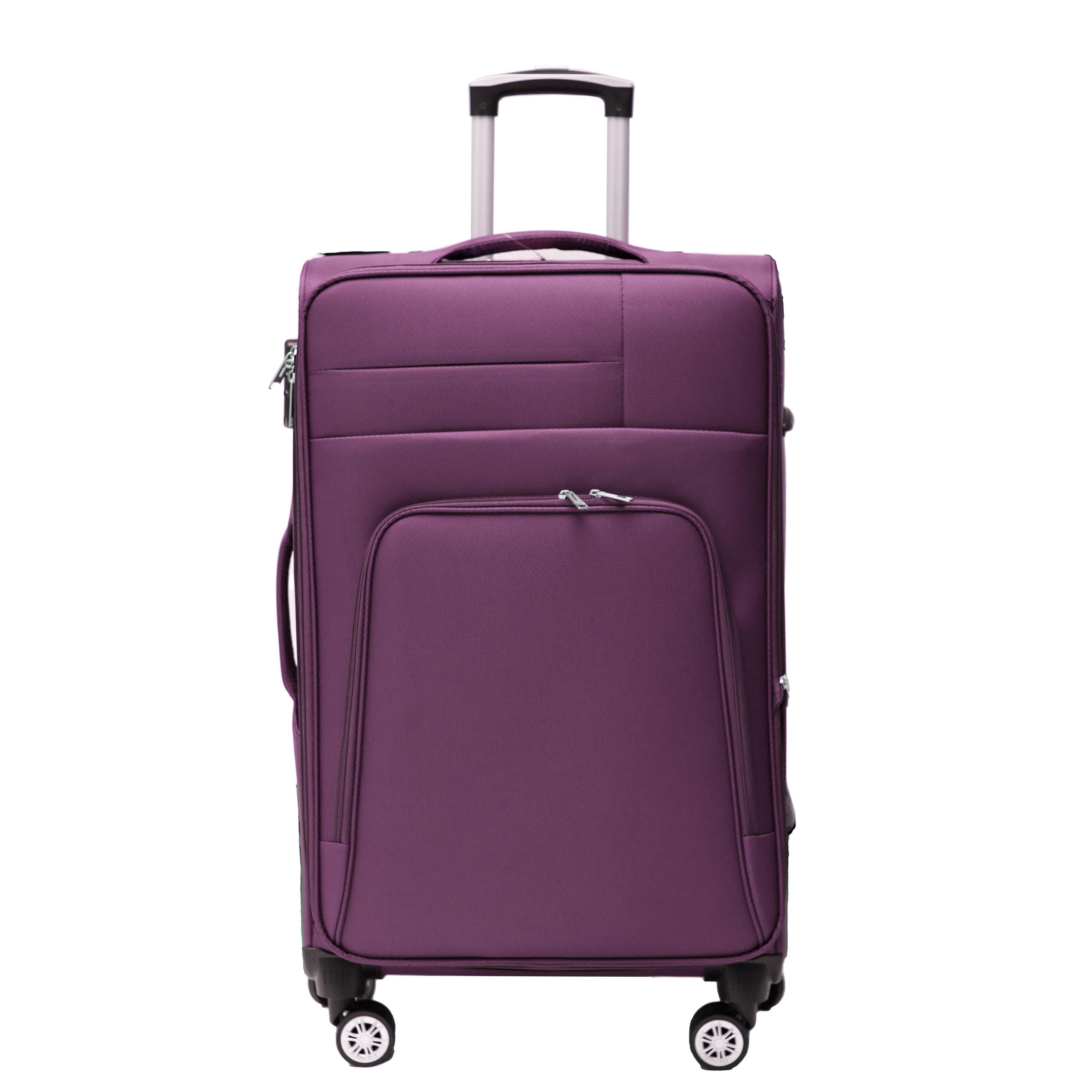 Maleta AIRYVIE mod 188 Mediana 24 Inch, Equipaje facturable (capacidad 20kg) (69*42*24cm) Ligera y Resistente, Cerradura Antirrobo Insertada Combinación de 3 dígitos, Ruedas Silenciosas 360º Dobles Giratorias (mod. 188 )