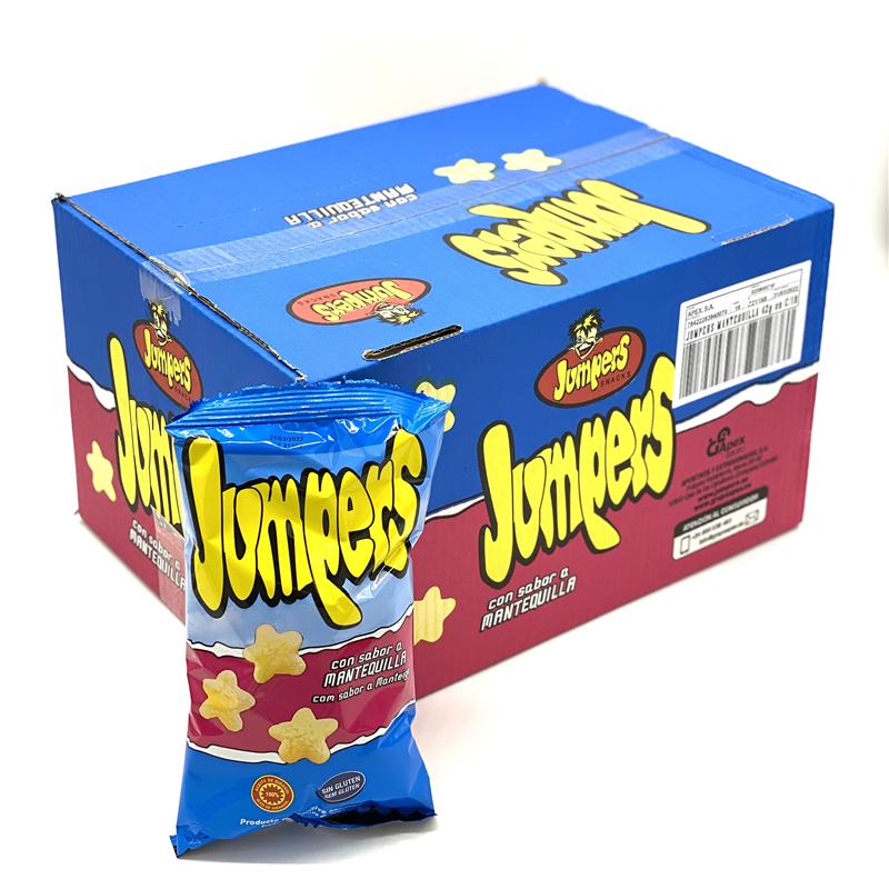 Jumpers york queso 42g caja 24u nacional original Apex y Mantequilla 42g SIN PVPV RECOMENDADOS