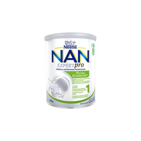NAN CONFORT TOTAL 1 - 800G - Leche Especial para Bebés con Trastornos Digestivos Leves