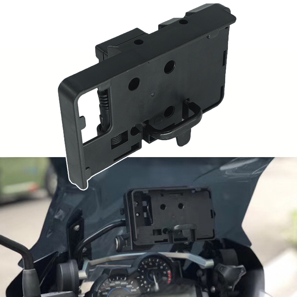 Penyangga Ponsel untuk BMW R1250GS Adventure R1200GS Adv GS1200 GS1250 LC F700GS F800GS Penyangga Navigasi USB Charger Stand Bracket