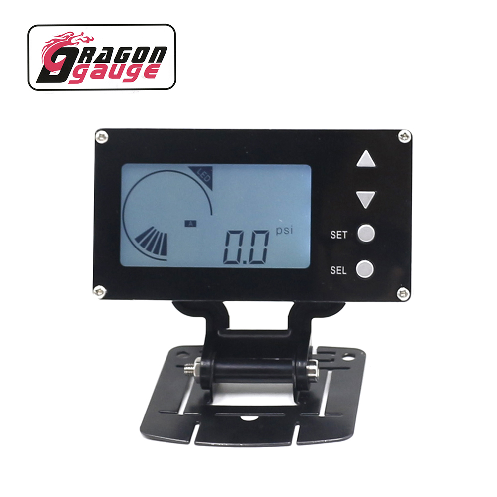 Controlador eletrônico de pressão de turbo, com tela lcd digital e válvula eletrônica, com função de aviso