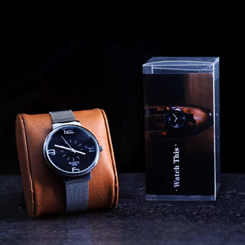 Juego de tarjeta y reloj de Rex Smooth, cambio de tarjeta de trucos de Magia para ver de cerca, ilusión callejera, truco, mentalismo, Magia, diversión