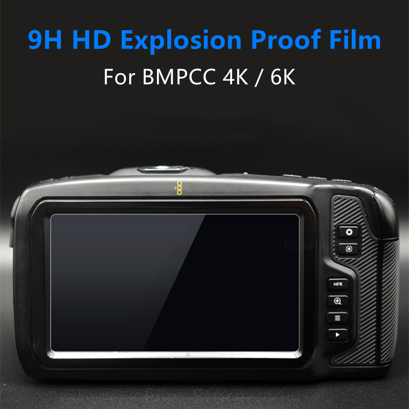 BMPCC 4K стекло BMPCC 6K камера 9H закаленное стекло Защита ЖК-экрана для Blackmagic дизайн карманная Кинокамера 4K