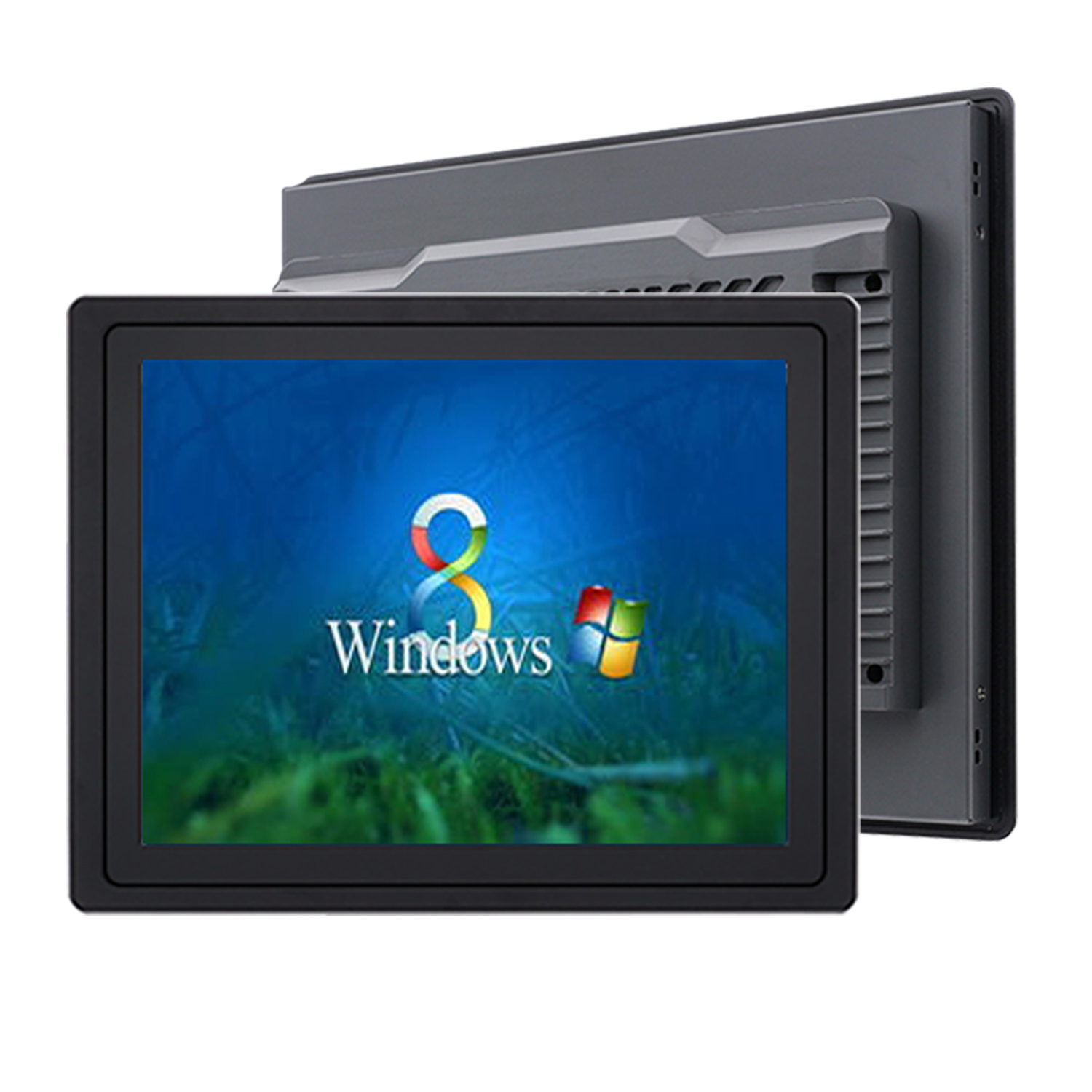 17 19 21,5 pulgadas industrial todo en uno ordenador con pantalla táctil capacitiva mini panel pc incorporado WiFi RS232 com win10 pro