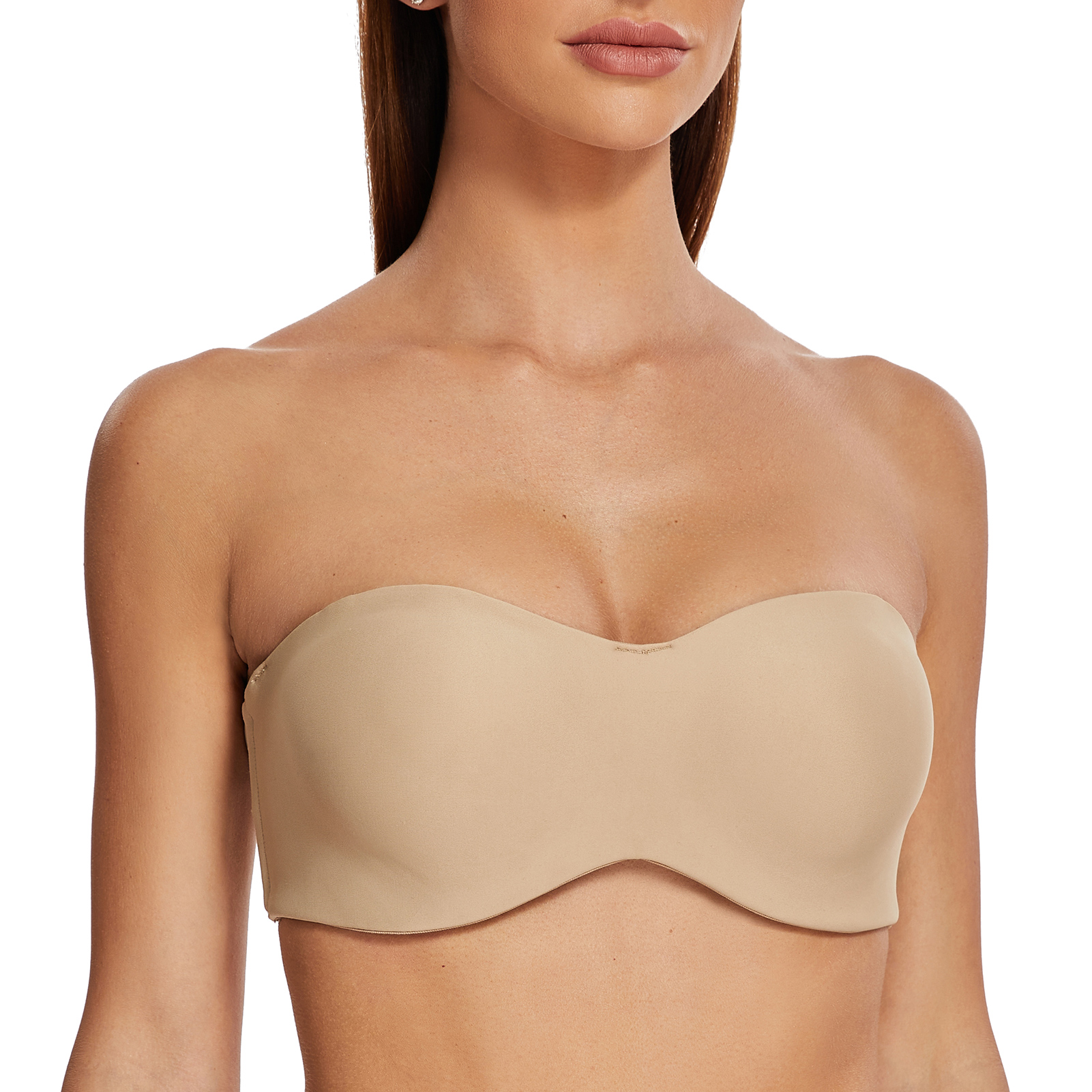 Frauen Liebsten Bh für Große Büste Minimizer Ungefüttert Bandeau mit Bügel