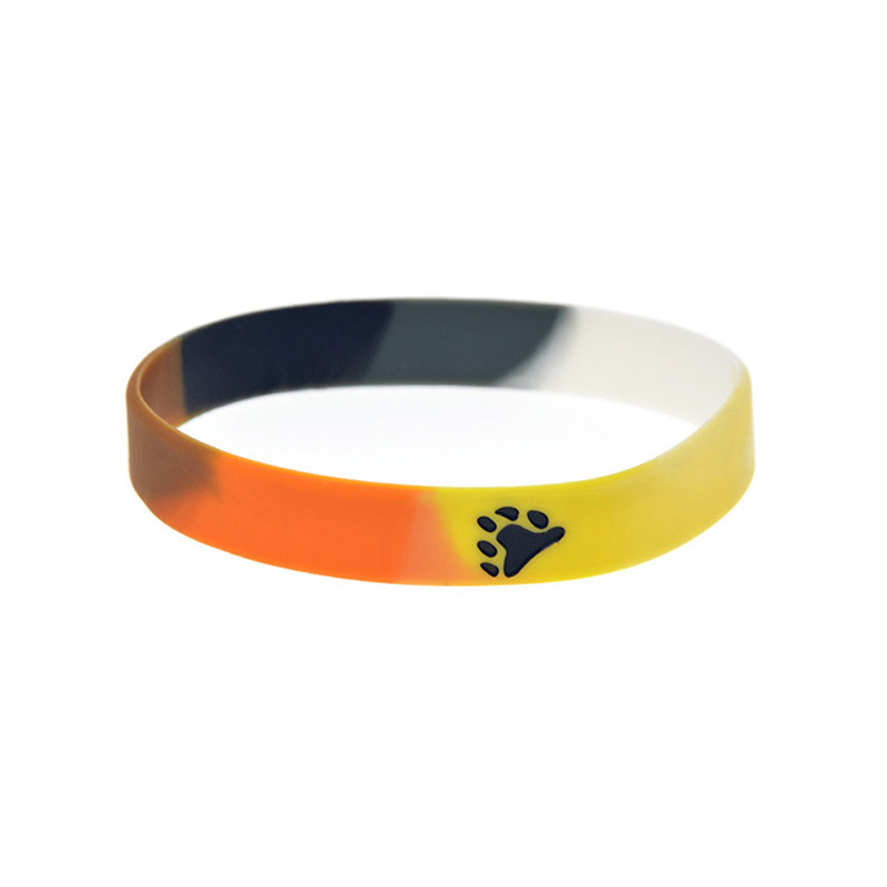 Pulsera de silicona Bear Pride a la moda, pulsera suave y respetuosa con el medio ambiente, joyería que combina con todo, gran oferta
