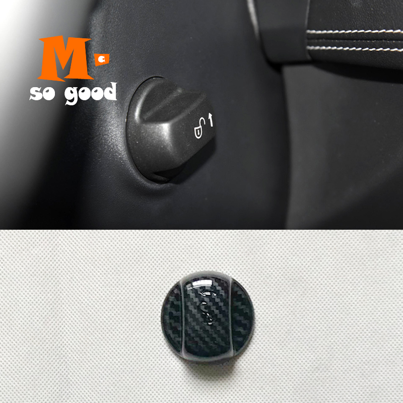 Cadre de réglage du volant en fibre de carbone ABS, 1 pièce, pour Jaguar XF XE XFL F-PACE 2016 2017 2018