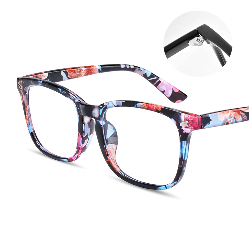 Очки с защитой от синего света, квадратные компьютерные очки, простые очки в полной оправе для мужчин и женщин, защита от излучения