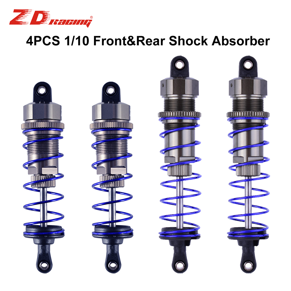 Amortisseur 92mm avant et 105mm amortisseur d'huile arrière amortisseur Suspension pour 1/10 RC voiture Buggy camion chenille Axial Redcat