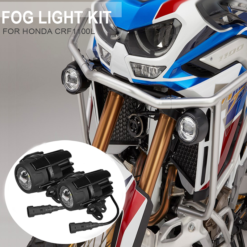 Аксессуары для мотоциклов, противотуманные фары для Honda CRF1100L CRF 1100L CRF1100 L Africa Twin, светодиодные вспомогательные противотуманные фары дальнего света