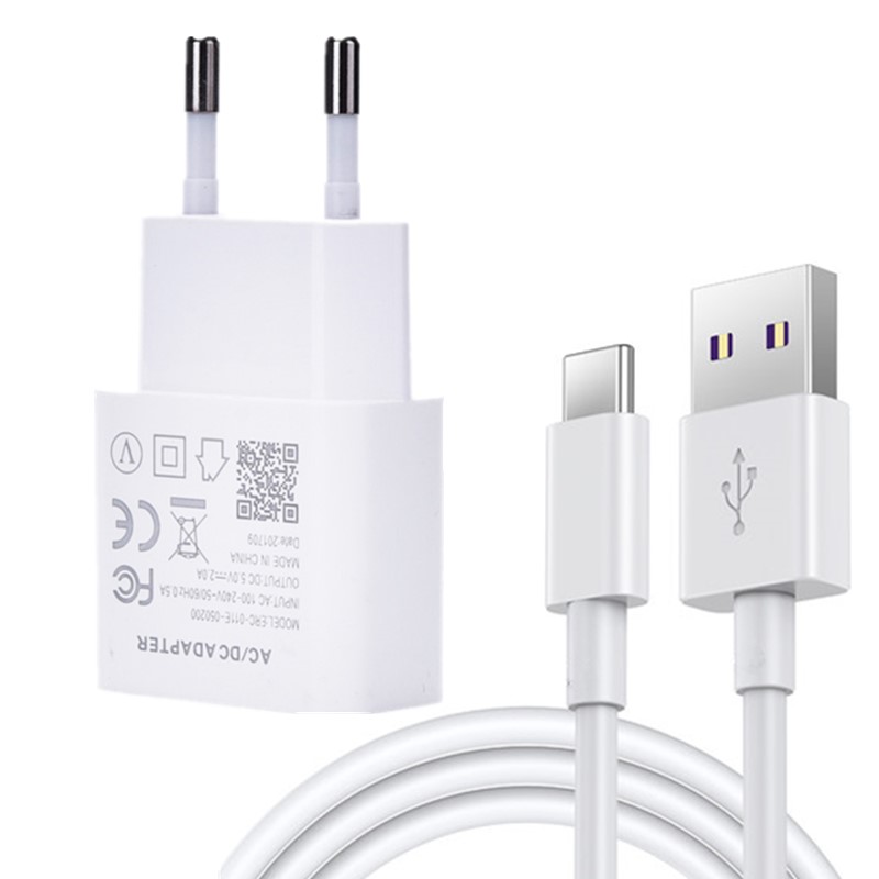 Cargador rápido para Huawei Y3 II Y3 2017 L02 L22 Y5 LITE 2017 Y3 2018 Y5II Y6 II, Cable Usb compacto tipo C de supercarga P30 LITE p20