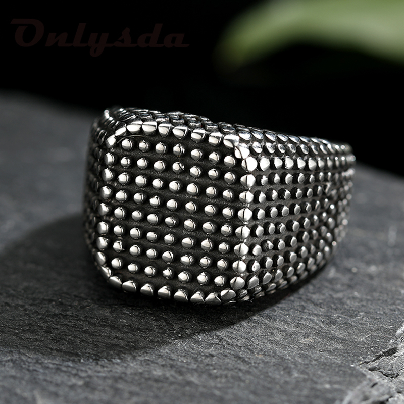 Bague en maille géométrique pour hommes, bijou de fiançailles, charme classique, taille américaine, mode populaire, mariage, meilleur cadeau 261