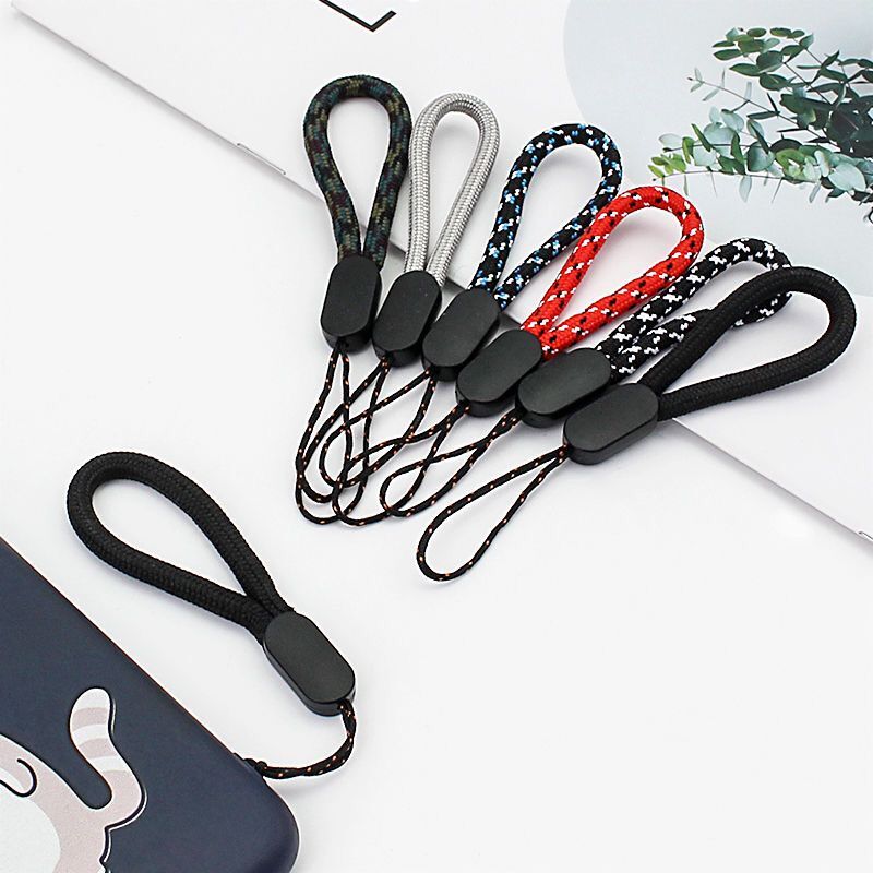 Mobiele Telefoon Strap Korte Lanyard Voor Sleutels Id-kaart Mobiele Telefoon Universele Hold Lanyards 6 Kleuren Handheld Touw Dragen-slip Band