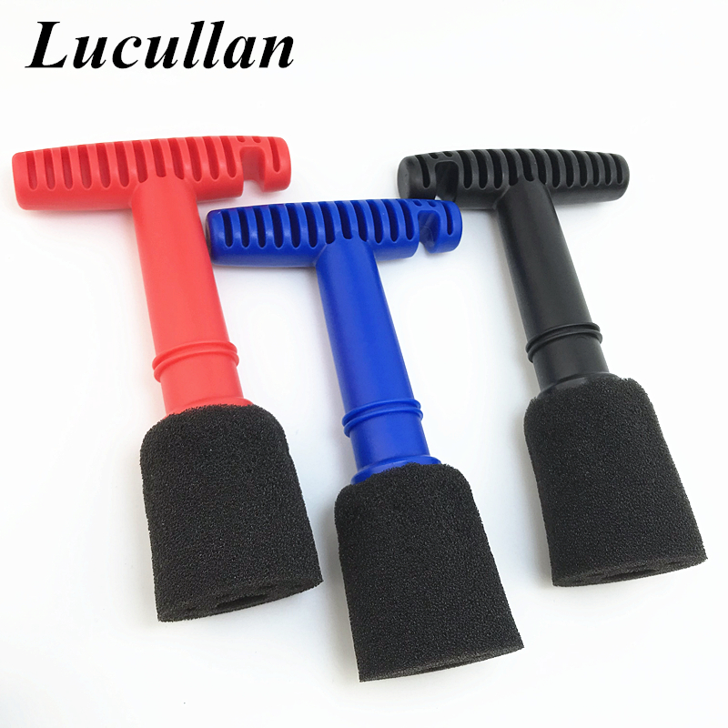Lucullan โฟมออกแบบติดตั้งโคมไฟ Lug Nut ล้อแปรงทำความสะอาดพร้อม Handle และถอดออกได้ใส่ฟองน้ำ