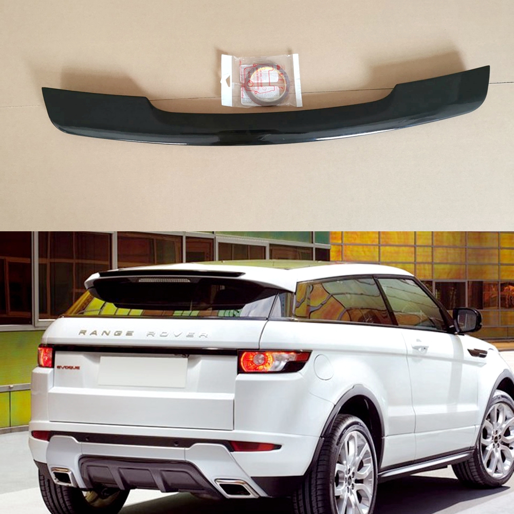 Für Range Rover Evoque Hinten Dach Spoiler Flügel ABS Helle schwarz Unlackiert Primer 2010-2015