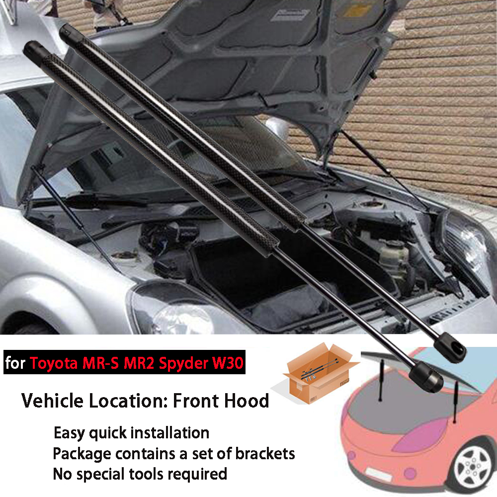 Für 1999-2007 Toyota MR-S MR2 Spyder W30 1ZZ-FE (Vorne Gepäck) ändern Gas Streben Lift Unterstützung Gas Stoßdämpfer Dämpfer
