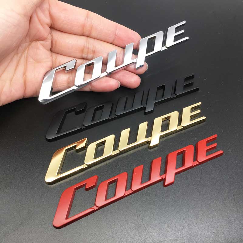 Logotipo de Metal 3D para coche, para Renault pegatina, KIA, Toyota, Nissan, Honda, accesorios, logotipo, emblemas de maletero, insignia, calcomanía