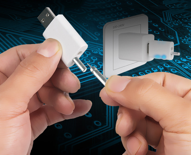 USB-зарядное устройство для перезаряжаемой батареи CR425 CR322 подходит для различных устройств, поплавки для рыбалки, зарядное устройство A384