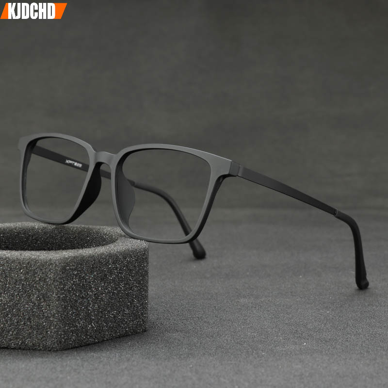 Ultra lekkie gumowe tytanowe męskie blokujące niebieskie światło okulary starczowzroczne okulary do czytania z dioptrii + 1.0 + 1.5 + 2.0 + 2.5 + 3.0 + 3.5 + 4.0