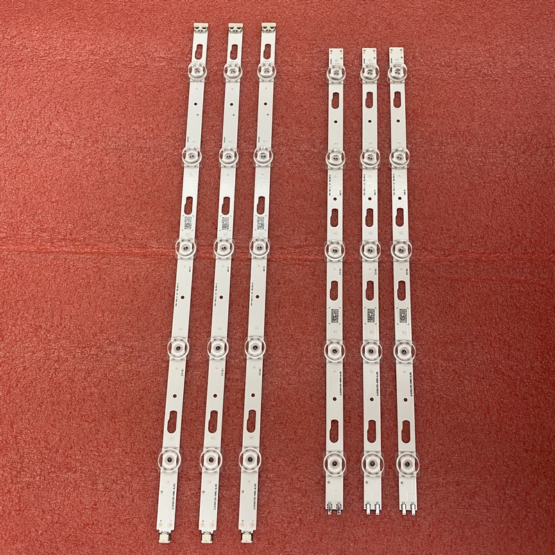 Bande LED pour Samsung UE43TU8000K UN43TU6900 UE43TU8002 UE43TU8005K UE43TU8072 UE43TU8072U UE43TU7025K UE43TU8002K