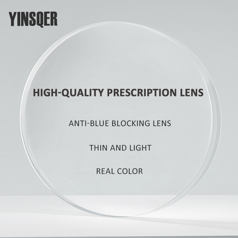 YINSQER-Lentilles en résine optique vintage personnalisées, lentilles dioptriques pour la vision des yeux, lumières de sauna, lunettes d'ordinateur, contrevenants myopes