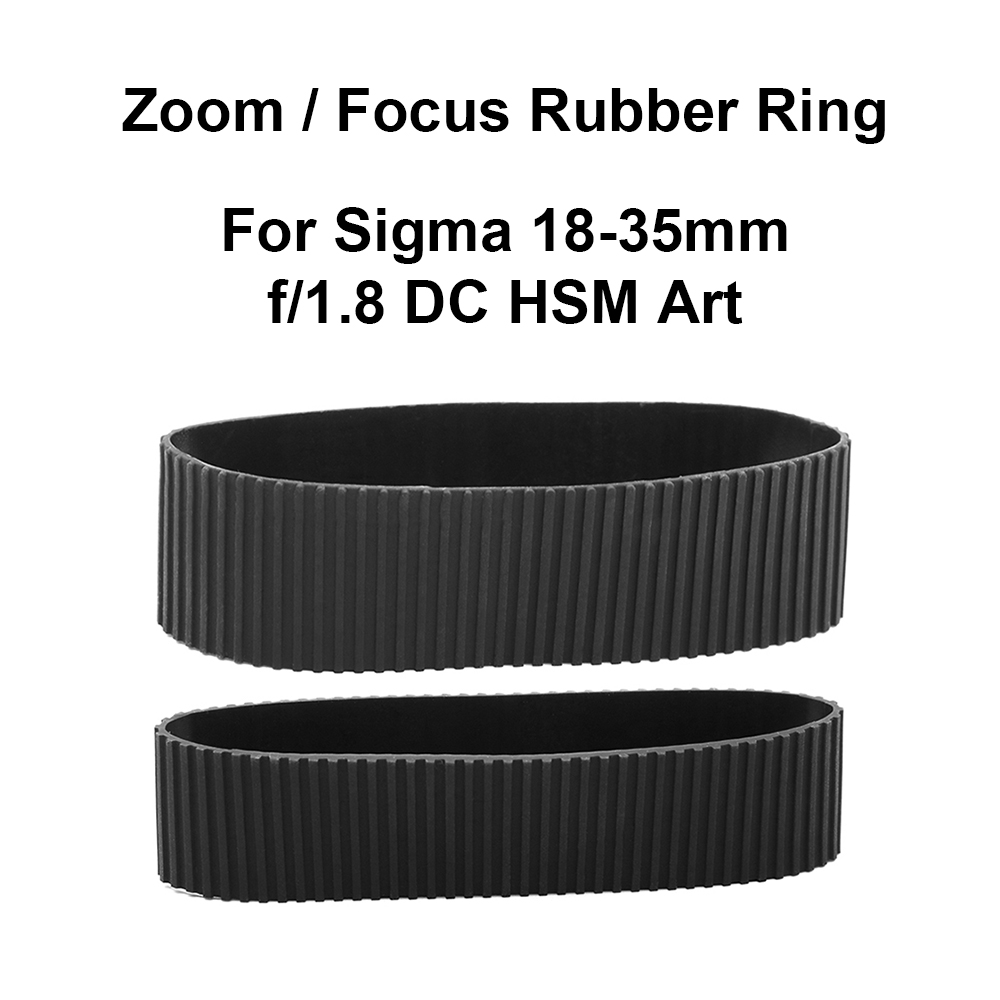 Anneau en caoutchouc pour Zoom d'objectif/anneau en caoutchouc de mise au point pour Sigma 18-35mm f/1.8 DC HSM, accessoires de caméra artistique, pièce de réparation