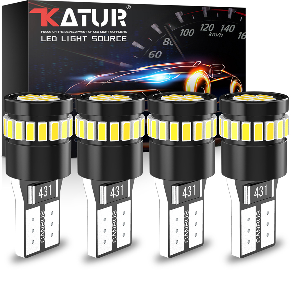 Lâmpadas led canbus 4x w5w, led t10, sem erro no interior da leitura do carro, luzes de estacionamento, 12v brancas para bmw, audi, mercedes benz