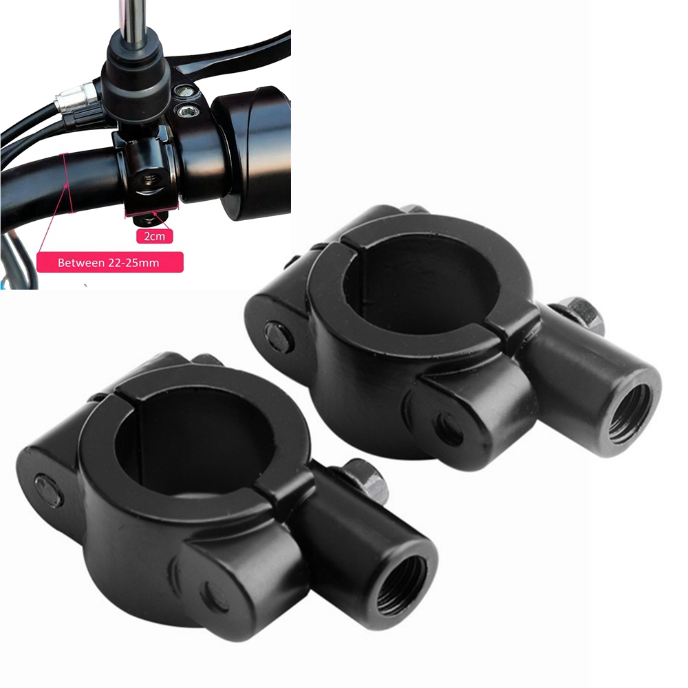Adaptateur universel pour guidon de moto, support de montage, pince de réglage rapide, guidon de vélo, 8mm, 10mm