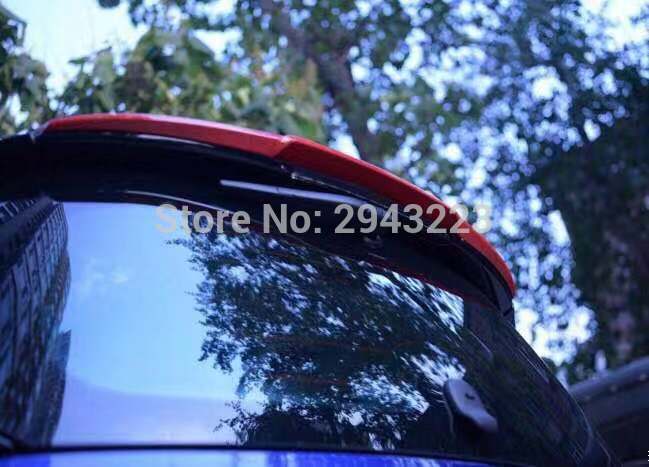 Для Merced-Benz Smart Fortwo Forfour 453 спойлер из АБС-пластика Неокрашенный праймер цвет задний спойлер для крыльев багажника