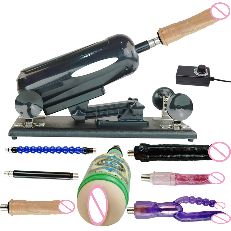 FREDORCH – Machine sexuelle automatique, version mise à jour, pistolet avec god, plus fort, sex toy vibrant, pour femme, amour