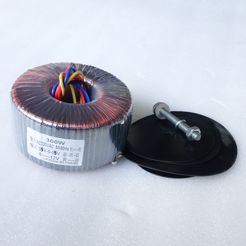 Transformador toroidal WEILIANG AUDIO 300W salida 35V-0-35V 0-12V