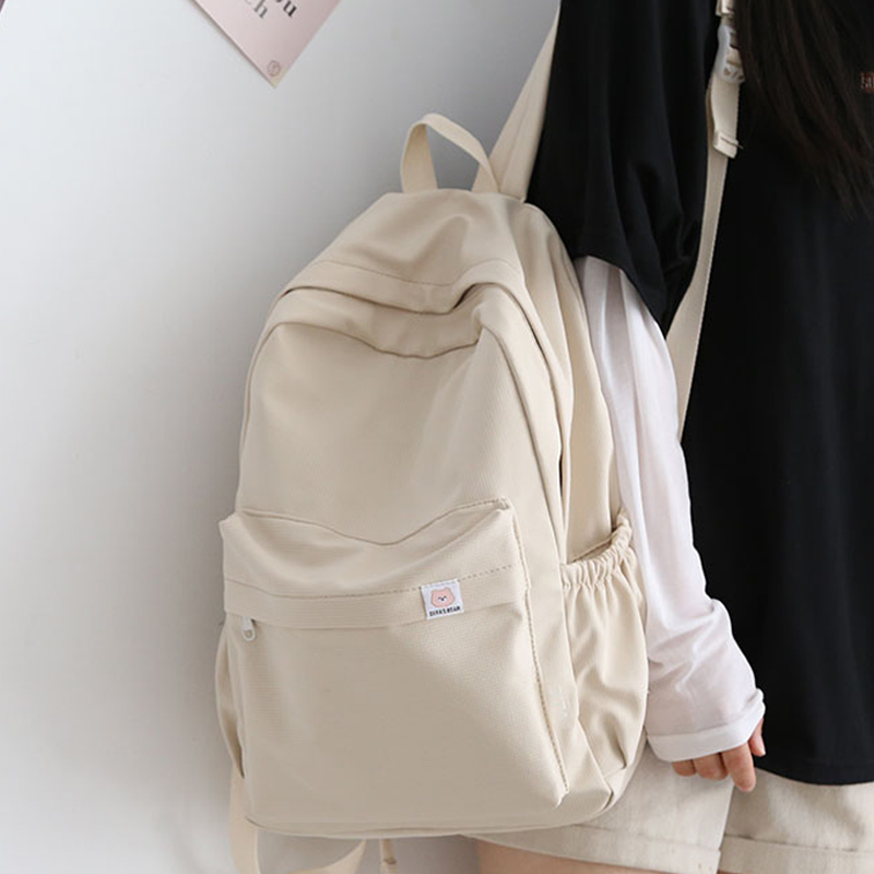 Chống Thấm Nước Mới Nylon Phụ Nữ Ba Lô Túi Nữ Du Lịch Ba Lô Schoolbag Cho Bé Gái Màu Sinh Đựng Mochila Sinh Đựng