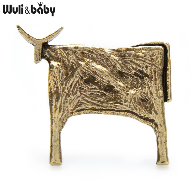 Wuli & Bé Vintage Bò Xòe Nữ Unisex Động Vật Năm Mới Thổ Cẩm Phụ Kiện Trang Sức
