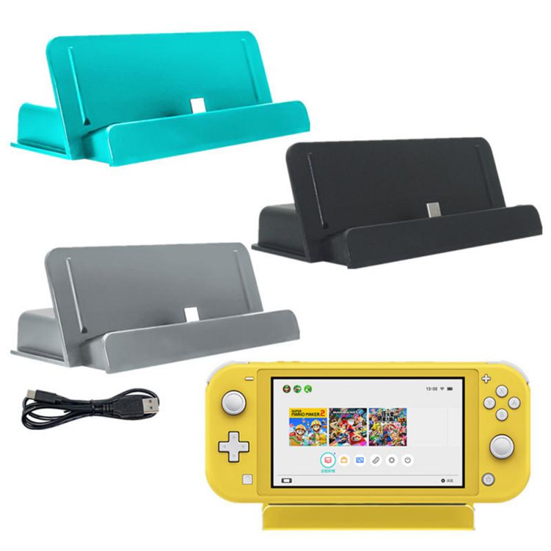 Ładowarka USB typu C do konsoli Nintendo Switch Uchwyt dokujący do mini stacji dokującej NS Switch Lite Stojak ładowarki