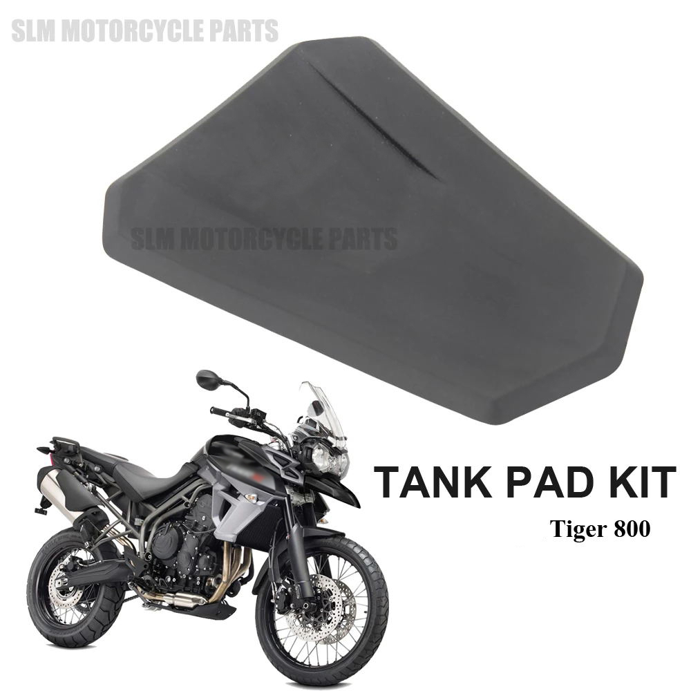 Dla Tiger 800 dla Tiger 900 GT Rally Pro motocykl antypoślizgowe boczne naklejki na zbiornik paliwa wodoodporna podkładka gumowa naklejka zestaw nakładek zbiornika