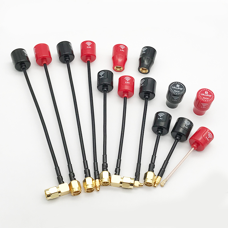 Nuovo Lollipop 4 Più Piccolo e più leggero 5.8G 2.5dBi Guadagno RHCP Antenna SMA RP-SMA MMCX UFL Connettore Per RC FPV Racing Drone Modello