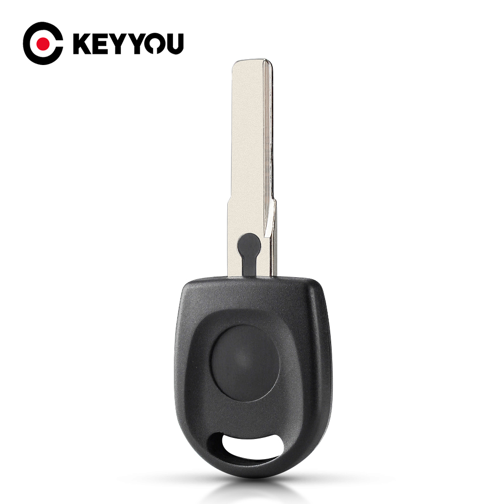Чехол KEYYOU Uncut HU66, HU49 для автомобильного ключа с лезвием для VW Volkswagen Passat B5, vothma Golf, Jetta, Polo, чехол для ключа с транспондером