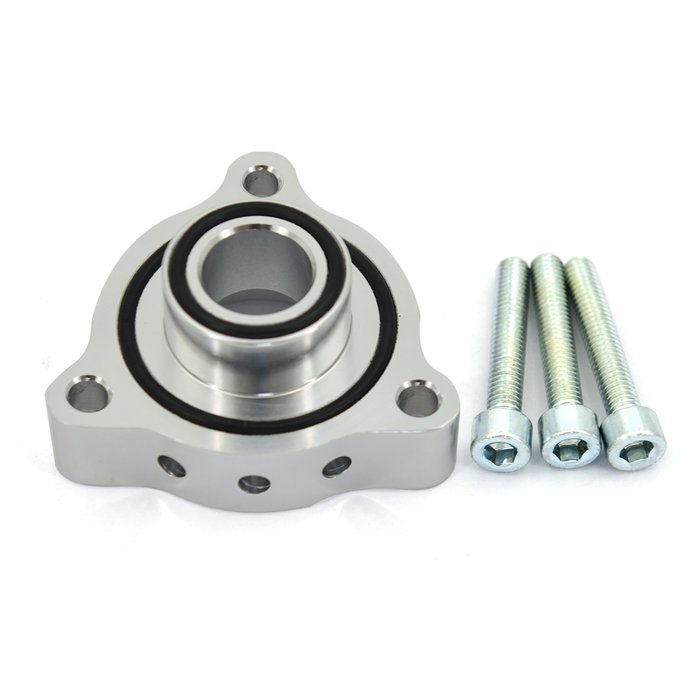 Adaptador universal bov do adaptador da válvula de sopro do turbo da peça de alumínio do automóvel para 1.4 multi-ar fmspf14a