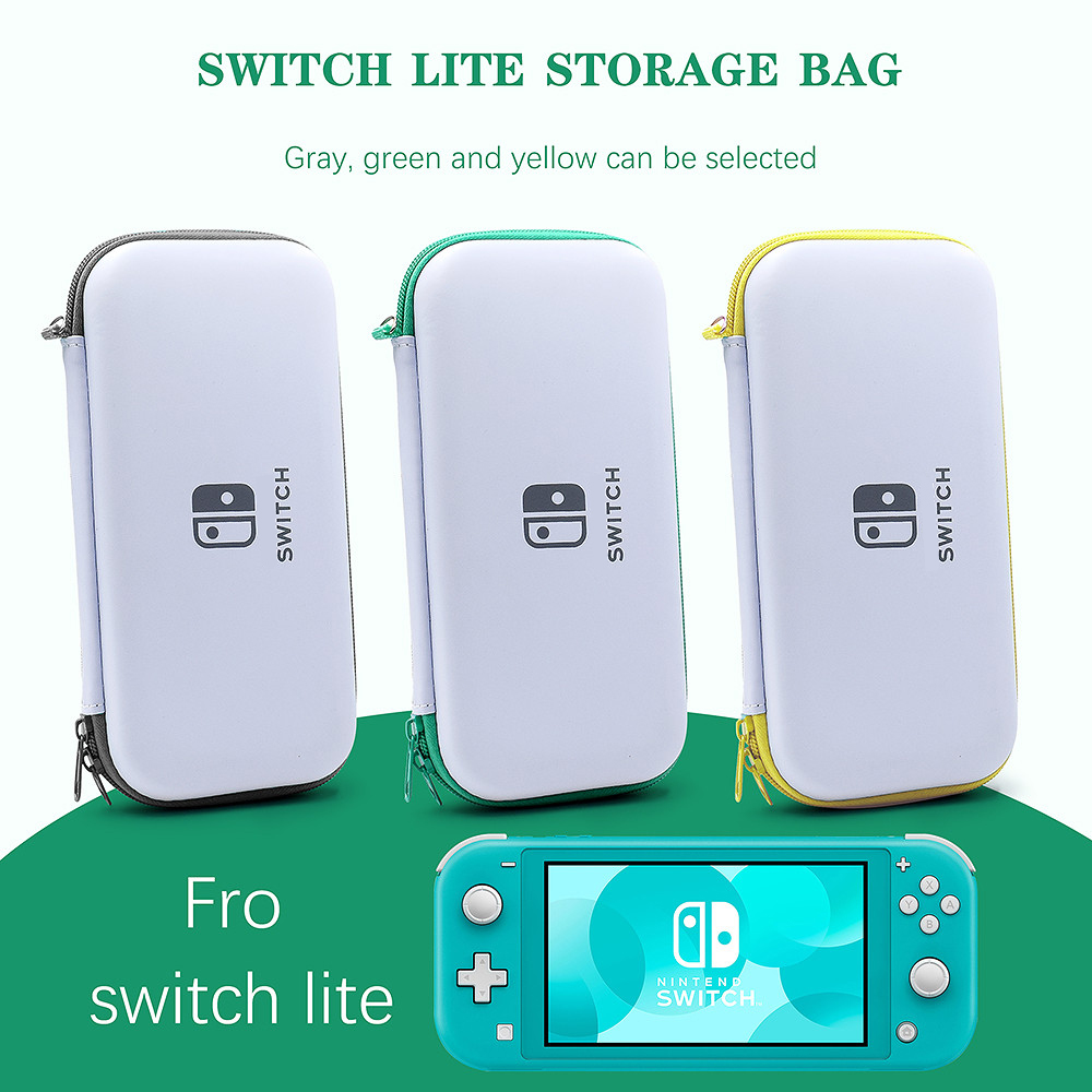 Cho Nintend Công Tắc Lite Tay Cầm Đựng Đồ Mang Theo Túi Chuyển Mini Du Lịch Game Khe Cắm Thẻ Dành Cho Nintendoswitch Lite Phụ Kiện