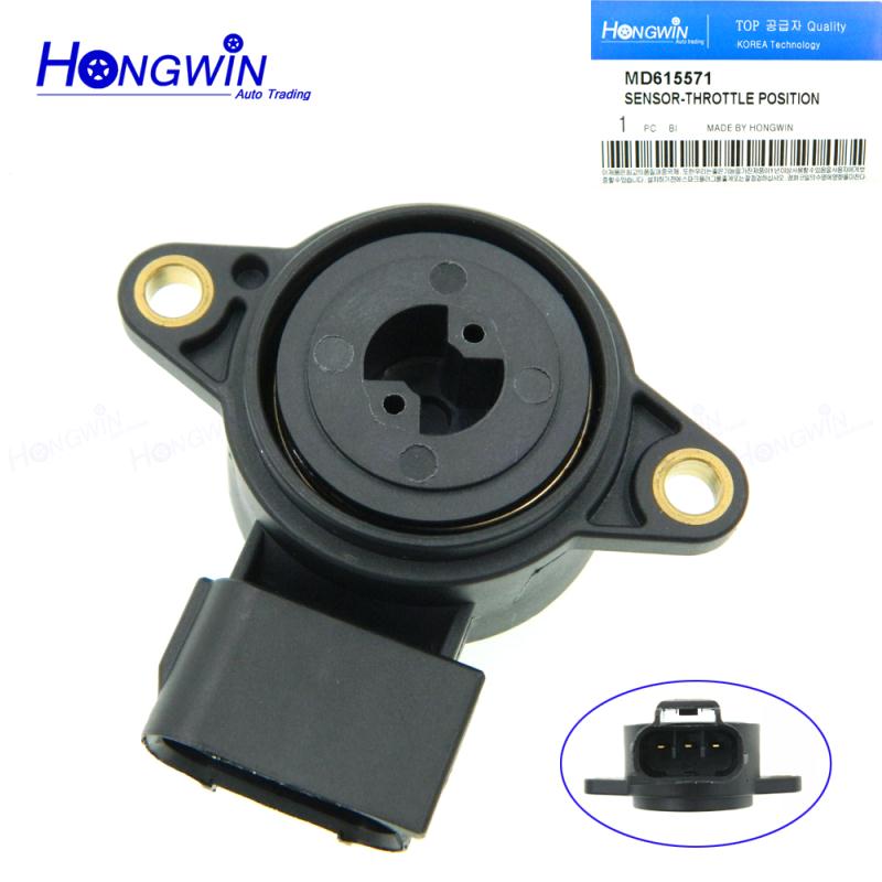 Capteur de Position d'accélérateur, original, No. MD615571, capteur TPS pour MMitsubishi Lancer 2002 – 2007 4 Cyl 2.0L 726015W50 550439 550439B