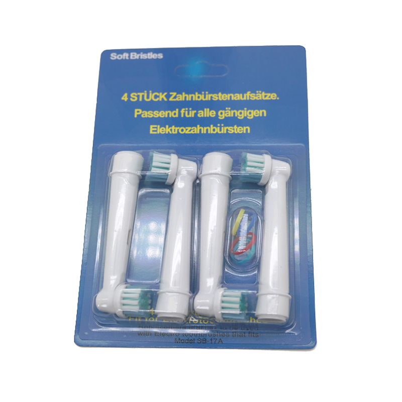 4 piezas (1 paquete) para cabezales de cepillo de dientes eléctrico Braun Oral B reemplazo Vitality Precision