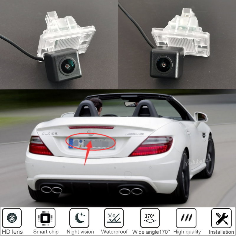 Telecamera per retromarcia per Mercedes Benz SLK SLC Classe R172 Visione notturna/Telecamera per retromarcia per Mercedes Benz Vito W447 telecamera di backup