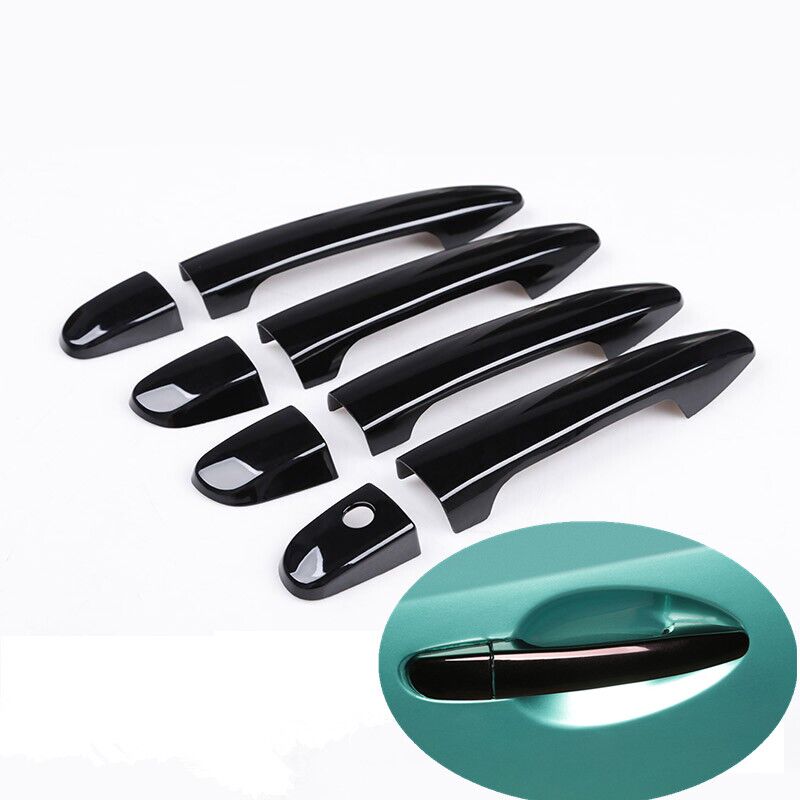 Untuk Mazda Cx-5 Cx5 CX 5 2012-2019 Gloss Black Chrome Car Door Handle Cover Trim Car Styling Accessories